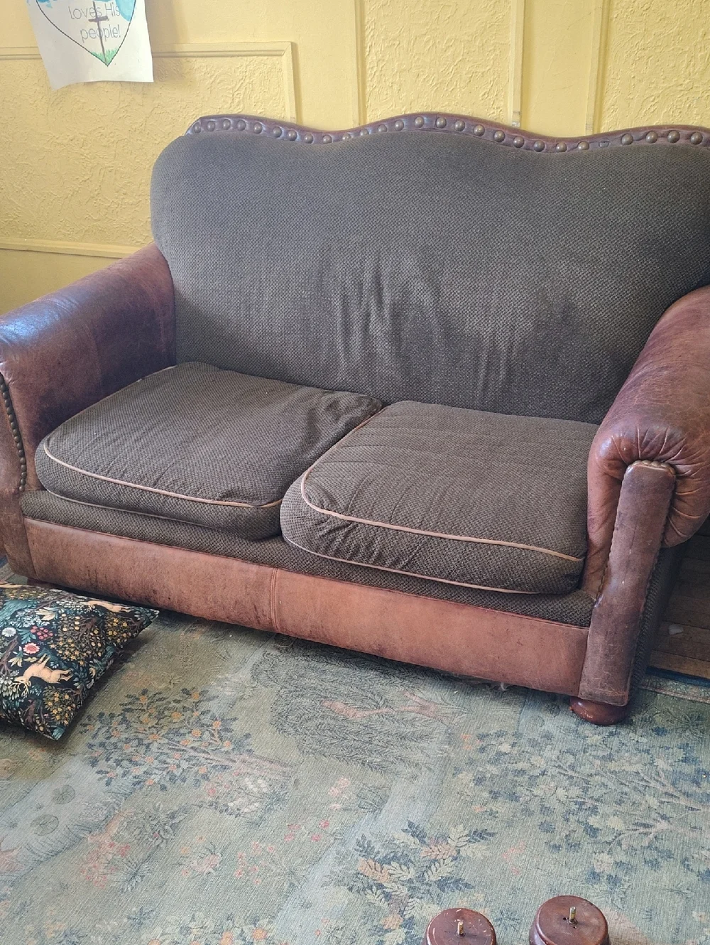 Wooden Furniture Legs - Brown Replacement Set of 4